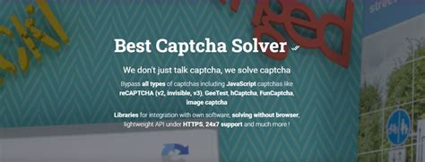 11 Best Captcha Solver APIs for Web Scraping and Automation.